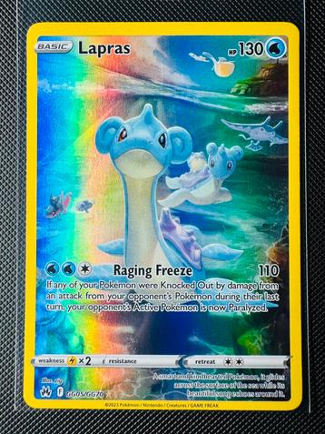 Pokémon Lapras GG05 Crown Zenith beschikbaar voor biedingen