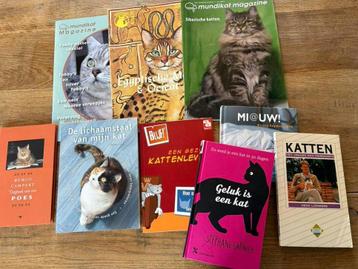 Boeken en tijdschriften pakket katten / raskatten beschikbaar voor biedingen