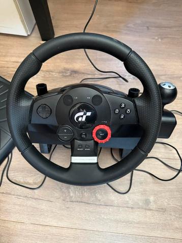Logitech Driving Force Gt stuurwiel voor PC en Playstation beschikbaar voor biedingen