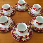 6 Persoons Kerst Ontbijt Servies met Engeltjes, Huis en Inrichting, Keuken | Servies, Overige materialen, Nieuw, Ophalen of Verzenden