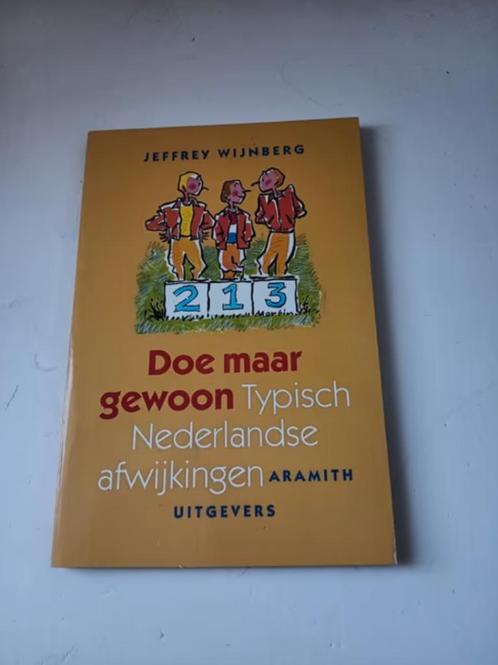 Jeffrey Wijnberg - Doe maar gewoon, Boeken, Psychologie, Zo goed als nieuw, Ophalen of Verzenden