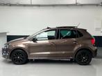Volkswagen Polo 1.2 TSI Highline Automaat/Panoramadak/Carpla, Auto's, 1126 kg, Gebruikt, 4 cilinders, Bruin