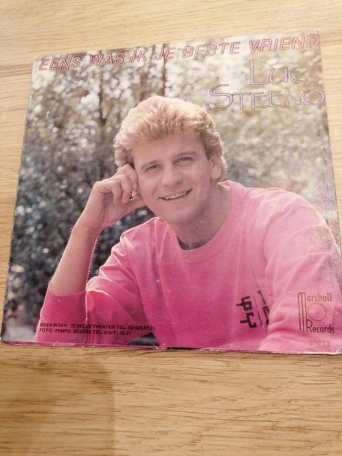 Luc Steeno /eens was ik je beste vriend, Cd's en Dvd's, Vinyl | Nederlandstalig, Gebruikt, Levenslied of Smartlap, Overige formaten