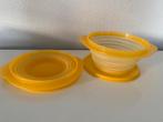 Tupperware Mini Max 700 ml - Ruimtebesparend!, Huis en Inrichting, Keuken | Tupperware, Ophalen of Verzenden, Nieuw, Geel, Bak of Kom