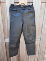 Zwart leren jeansmodel motorbroek, merk Ghibli, maat M, Ophalen, Tweedehands, Broek | leer, Ghibli