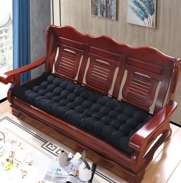 Zwart Kussen Voor Bank Of Stoel Zitkussen Rugleuning beschikbaar voor biedingen