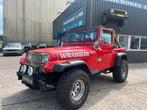 Dikke knalrode wrangler 6 cilinder.koning van de jungel !!!, Beige, Bedrijf, Handgeschakeld, Vierwielaandrijving