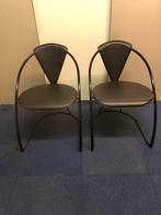 2 Arrben stoelen model Linda, Huis en Inrichting, Stoelen, Ophalen, Zo goed als nieuw, Zwart