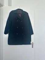 Regen coat donkerblauw met ruit voering maat XL!, Blauw, Ophalen of Verzenden, Zo goed als nieuw, Maat 46/48 (XL) of groter