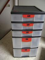 Plastic  5 laden OPBERGDOOS, Doe-het-zelf en Verbouw, Ophalen, Nieuw, Overige typen
