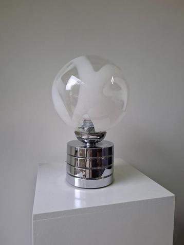 Vintage lamp Murano glas space age Italiaans design beschikbaar voor biedingen