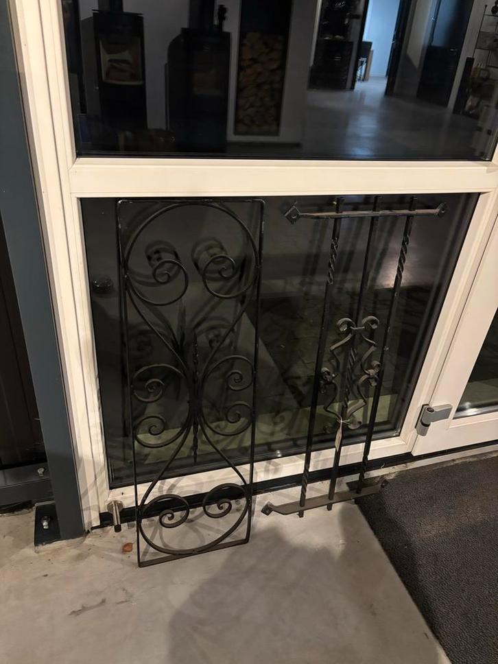 Smeedijzeren Voordeur Versieringen, Huis en Inrichting, Woonaccessoires | Wanddecoraties, Gebruikt, Ophalen of Verzenden