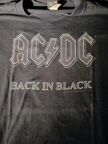 AC/DC t-shirt XL "Back in Black"