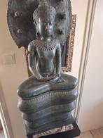 Bronzen boeddha slangen boeddha, Ophalen of Verzenden, Zo goed als nieuw