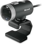 Microsoft LifeCam Cinema voor Videoconferencing (model 1393), Computers en Software, Webcams, Gebruikt, Ophalen of Verzenden, Monitorclip
