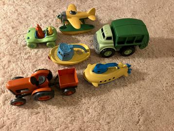 Greentoys badspeelgoed boot watervliegtuig vuilniswagen beschikbaar voor biedingen