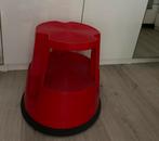 Olifant opstapkruk rood, Huis en Inrichting, Ophalen, Gebruikt