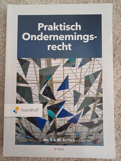 Praktisch Ondernemingsrecht
4e druk nieuw, Boeken, Studieboeken en Cursussen, Zo goed als nieuw, HBO, Ophalen of Verzenden