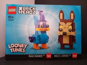 Lego Brickheadz 40559 Looney Tunes minifig Roadrunner Wile beschikbaar voor biedingen