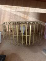 Mooie Plafondlamp -  gyge goud metaal kwantum, Huis en Inrichting, Lampen | Vloerlampen, Ophalen of Verzenden, Gebruikt, Metaal