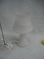 MURANO OPALINE VISTOSI- Mushroom lamp, Ophalen of Verzenden, Gebruikt, Glas, Minder dan 50 cm