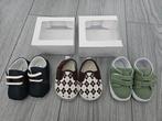 Nieuw 3 paar baby schoentjes 6-12 maanden, Ophalen of Verzenden, Nieuw, Jongetje, Schoentjes