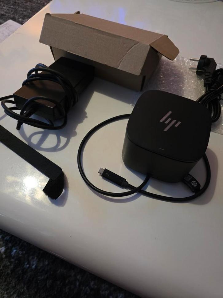 Originele HP Thunderbolt G2 usb-c, Computers en Software, Dockingstations, Zo goed als nieuw, Docking station, Laptop, Tablet