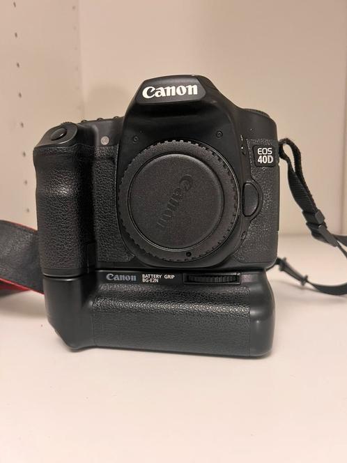 Canon EOS 40D met Canon Battery grip, Audio, Tv en Foto, Fotocamera's Digitaal, Zo goed als nieuw, Canon, Geen optische zoom, Ophalen of Verzenden