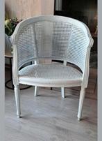 Mooi, antieke, Franse Webbing stoel, Ophalen, Gebruikt, Hout, Eén