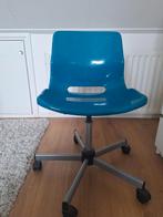 2 x Bureaustoel Geel en Blauw, Ophalen, Blauw