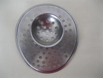 1 rvs vintage gootsteen - bad- afvoerzeefje beschikbaar voor biedingen