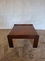 Vintage wenge salontafel bijzettafel coffeetable tafel, Ophalen, .., Vintage mid century design jaren 60 70, 50 tot 100 cm