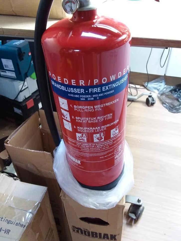 Brandblussers ABC, 100% Nieuw    3 stuks, Huis en Inrichting, Brandblussers en Brandkasten, Nieuw, Brandblusser, Ophalen of Verzenden