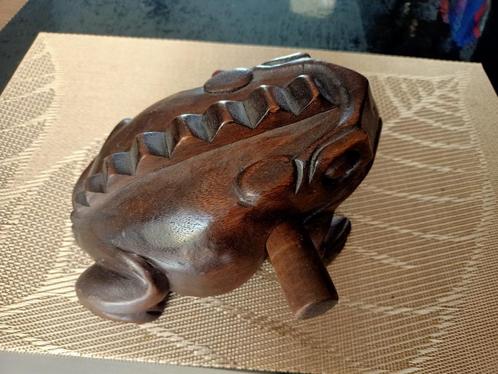 Z.G.A. NIEUW Ratel Kikker Hout 20 Cm lang (Percussion Frog), Muziek en Instrumenten, Percussie, Nieuw, Ophalen