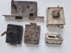 deur sloten, Ophalen of Verzenden, Gebruikt, Overige materialen, Schuif of Grendel