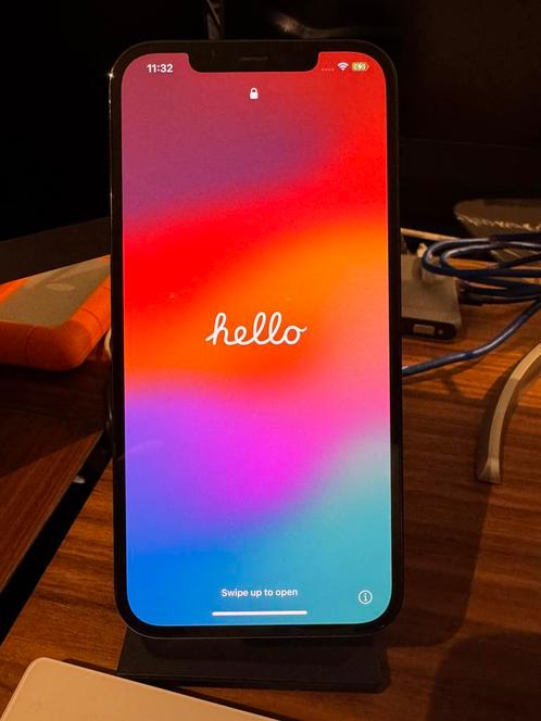 Apple iPhone 12 Pro Max, Telecommunicatie, Mobiele telefoons | Apple iPhone, Zo goed als nieuw, 128 GB, iPhone 12 Pro Max, Blauw