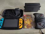 Nintendo Switch plus extraatjes!!, Ophalen, Gebruikt, Switch Original