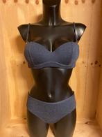 Roxy push up bikini maat m kan strapless, Verzenden, Nieuw, Blauw, Bikini