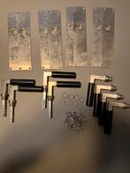 Deurbeslag (4 stuks), Ophalen of Verzenden, Rvs, Klink of Kruk