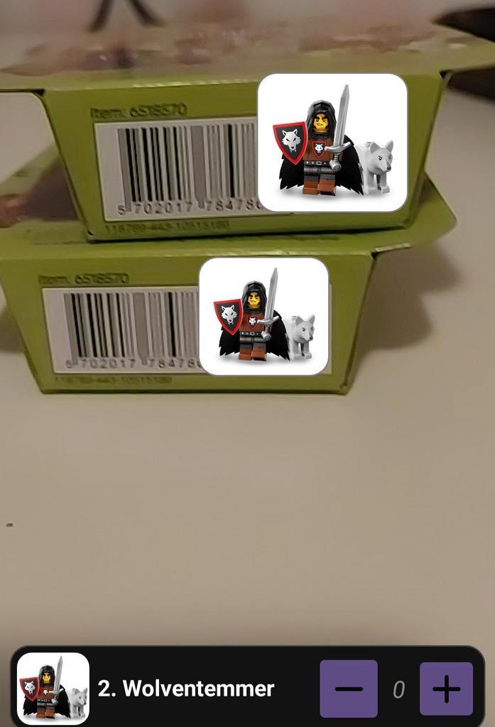 Lego cmf wolventemmer NIEUW!!!, Kinderen en Baby's, Speelgoed | Duplo en Lego, Nieuw, Lego, Complete set, Ophalen of Verzenden