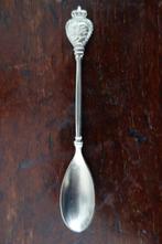 Theelepel Koningin Juliana + prins Bernhard 1936, Ophalen of Verzenden, Zo goed als nieuw, Nederland, Speld(je) of Lepel(tje)