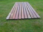 hard houten balken, Doe-het-zelf en Verbouw, Hout en Planken, Ophalen, Gebruikt, 25 tot 50 mm, 300 cm of meer
