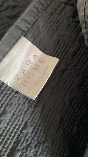 Sprei Zara Home antraciet beschikbaar voor biedingen