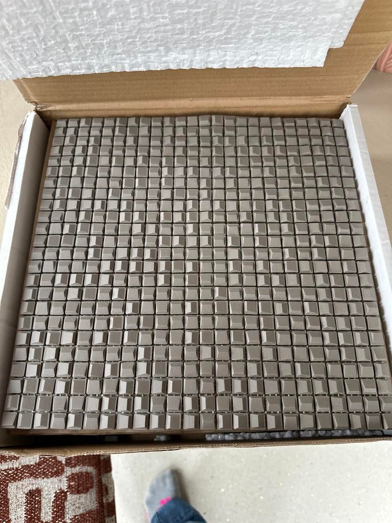 22 Mutina Tegelmatjes - Italiaans Design 30x30, Doe-het-zelf en Verbouw, Tegels, Ophalen, Nieuw, 20 tot 40 cm, Minder dan 5 m²