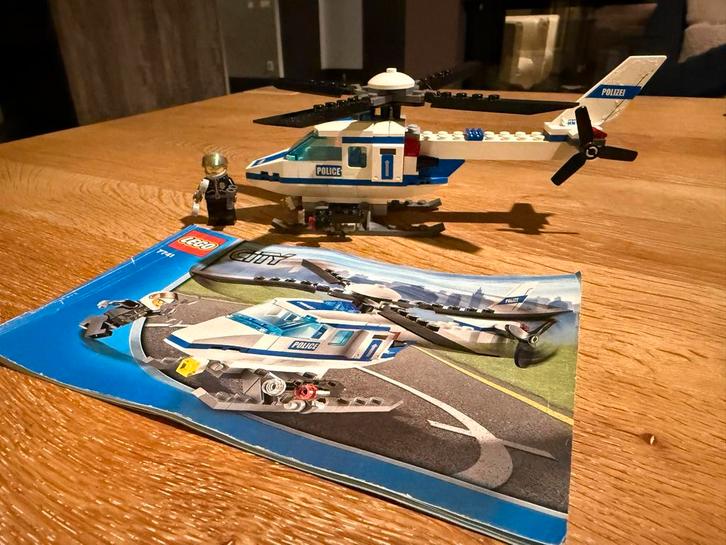 Lego City 7741 Politiehelikopter - Compleet!, Kinderen en Baby's, Speelgoed | Duplo en Lego, Zo goed als nieuw, Lego, Complete set