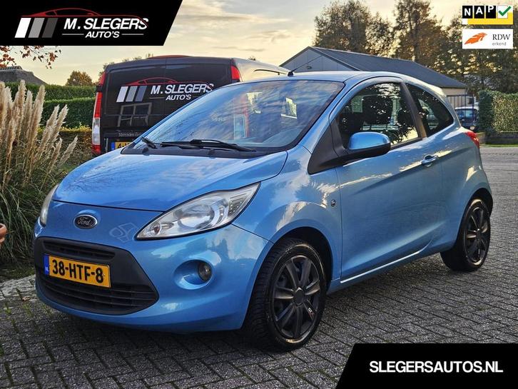 Ford Ka 1.2 Titanium*Airco*Historie*NAP, Auto's, Ford, Bedrijf, Te koop, Ka, ABS, Airbags, Airconditioning, Boordcomputer, Centrale vergrendeling