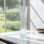 Vintage Oberglas schorstextuurglas vaas – jaren 70| 00405, Overige kleuren, Ophalen of Verzenden, Nvt, Minder dan 50 cm