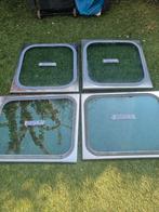 Rvs overzet ramen 4 stuks, Watersport en Boten, Ophalen, Gebruikt, Overige typen