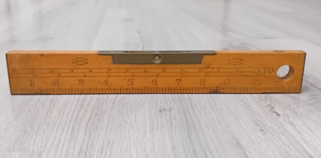 Antieke waterpas A.Harper Birmingham, Ophalen of Verzenden