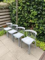 Woood Bliss tuinstoel (4 stuks), Ophalen, Gebruikt, Plastic, Stapelbaar